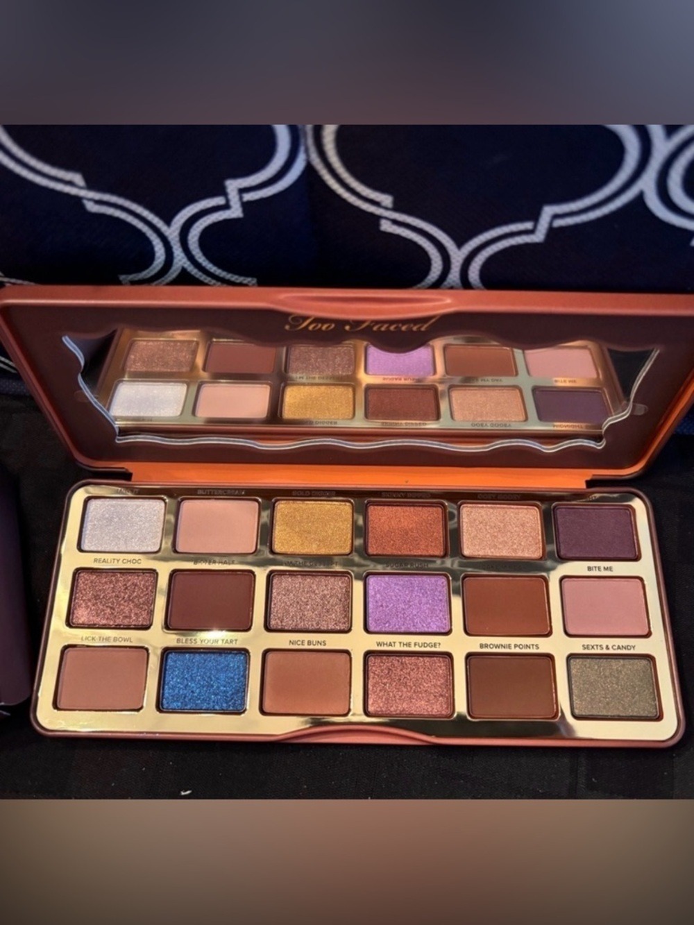 Too Faced Better Than Chocolate Eyeshadow Palette Full Size NIB - Picture 4 of 4